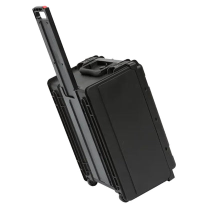 SKB Studio Flyer Rack Case 4U - Durable Mobile Studio Solution with Injection Molded Shell, TSA Locks, and Wheels for Musicians, DJs, and Producers - Securely Transport and Protect Your Gear
