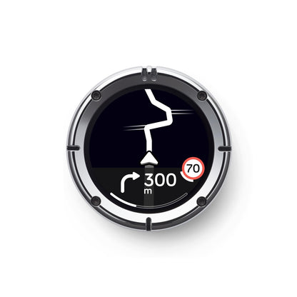Beeline Moto II Classic Edition - Next Gen Motorcycle GPS Tracker | Compact Design, Waterproof Build, Simple Display & 14-Hour Battery | Glove Friendly Motorcycle Sat Nav Perfect for Adventure
