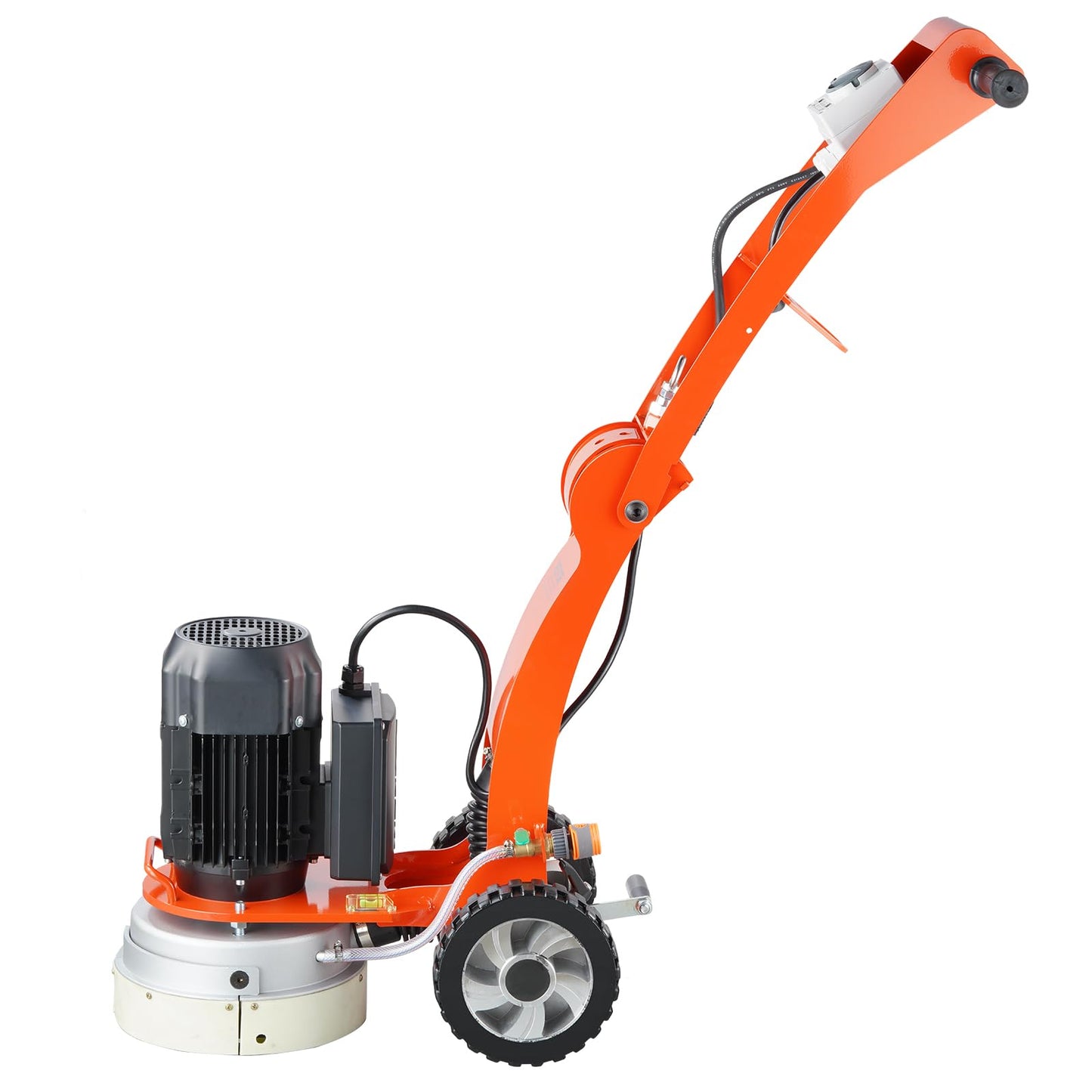 VEVOR 10-Inch Electric Concrete Floor Grinder, 1.7HP Walk-Behind Polisher, 1300W, 1720RPM Brushless Motor