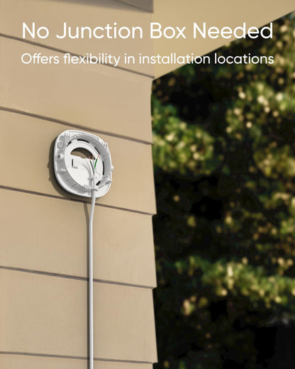 eufy Security Camera Floodlight Camera E340 Wired, Security Camera Outdoor, 360° PTZ, 24/7 Recording, 2.4G/5G Wi-Fi, 2000 LM, Motion Detection, Built-In Siren, Dual Cam, HB3 Compatible, No Monthly Fee