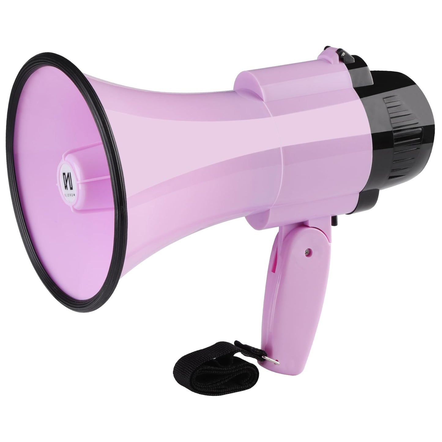 MGROLX Portable Megaphone Spearker/Bullhorn-with Built-in Siren/Alarm-Music-30 Watt Power & 800 Yard Range-Sliding Volume Adjustment-Powerful and Lightweight（Purple）