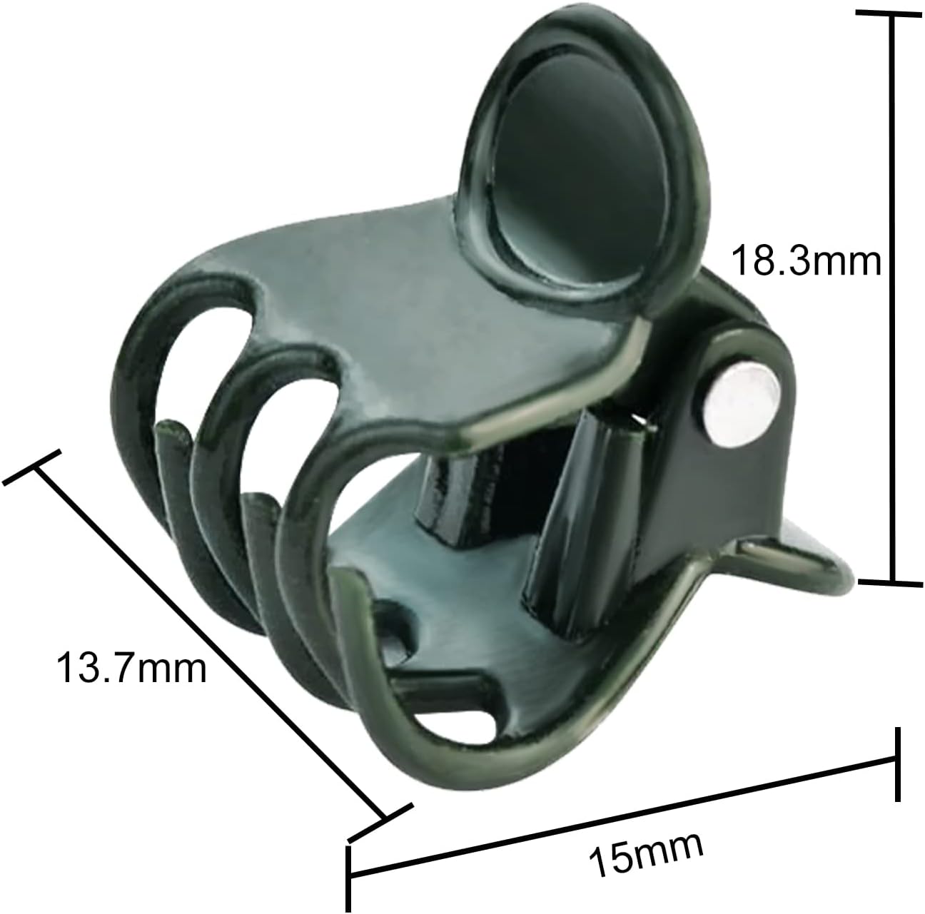 AccEncyc Plant Clips - 100 Pcs Orchid Support Clips for Stems, Vines & Climbing Plants