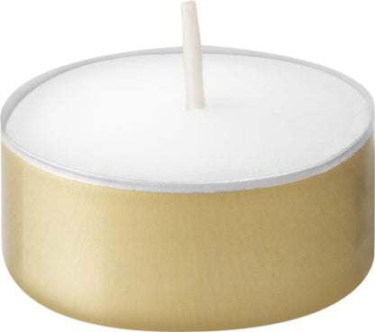 BOLSIUS Gold Unscented Tealight Candles, 150 Count - Long Lasting, Smokeless Wax, Cotton Wicks, 6 Hour Burn - Ideal for Parties, Weddings, Home Decor