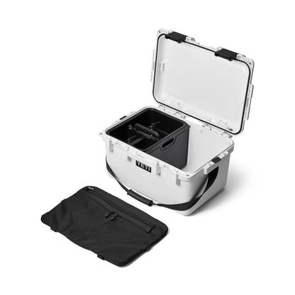 YETI LoadOut GoBox Collection, Divided Waterproof Cargo Cases, Gobox 30 - White, Gobox 30, Durable and Versatile Cargo Case