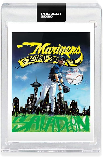 Topps Project 2020 Card 77-2001 Ichiro by King Saladeen