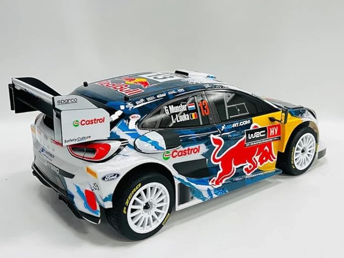 CEN Racing 2024 M-Sport Puma Rally 1 RTR with Brushless Motor Sensorless Water-Proof ESC - Remote Control Car RC Racing Car RC Rally 1/8 Scale On Road Full 4WD Without Battery for Adults