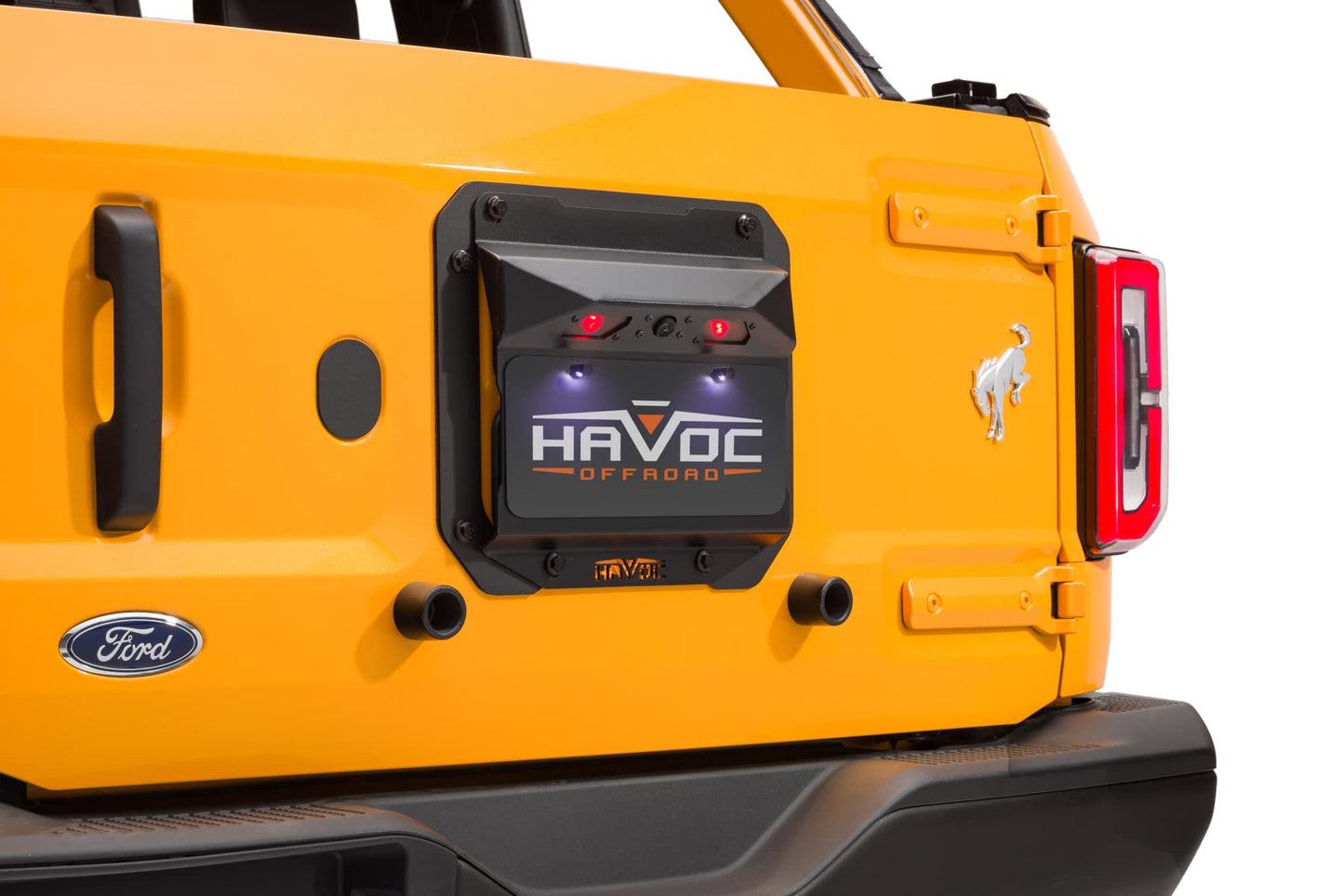 HAVOC OFFROAD Spare Tire Delete Kit | Steel, Black | HFB-05-009 | Fits 2021-2023 Ford Bronco