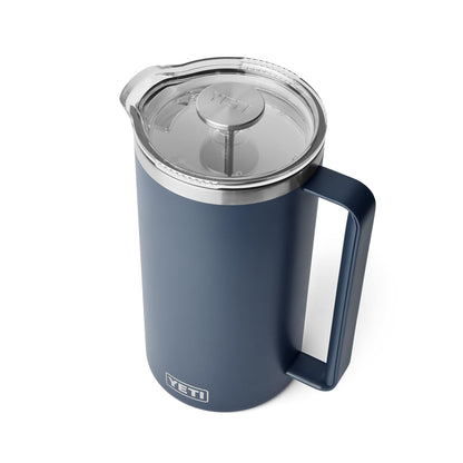 YETI Rambler 64 oz. French Press Coffee Maker, Navy