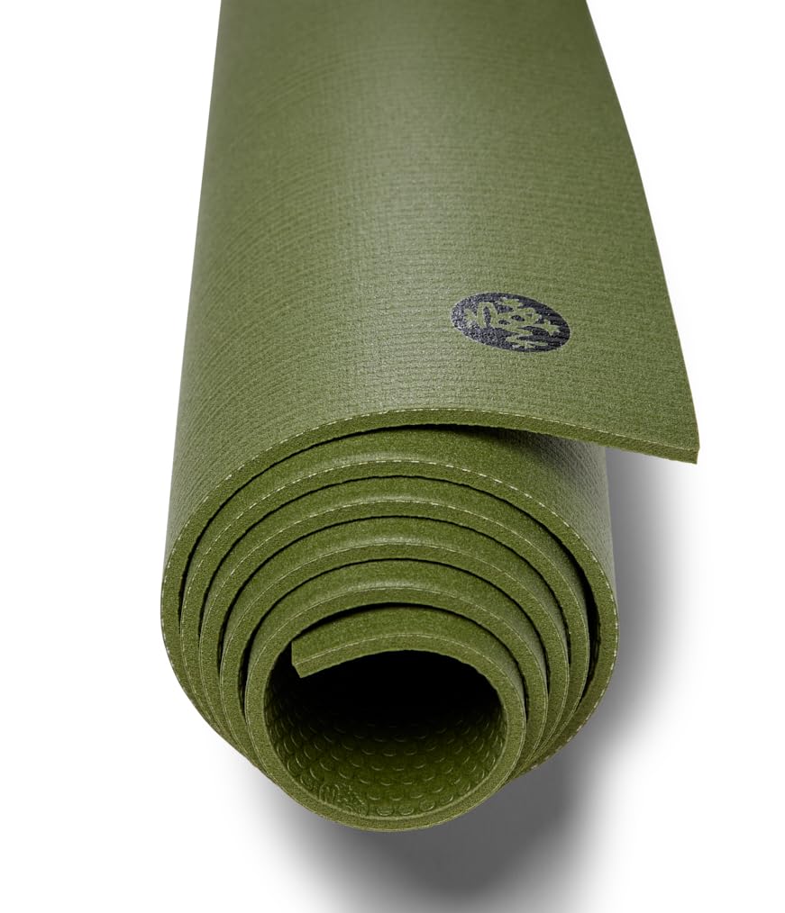 Manduka PRO Yoga Mat 71" - 6mm | Lifetime Durability | Hygienic Construction | Premium Studio Quality | Teacher Approved | 71 x 26 inches | Earth