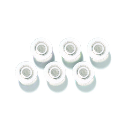 Quartet Strong Magnets, Glass Whiteboard, Dry Erase Board, Large, Clear Rare Earth Magnets, 6 Pack (85391)