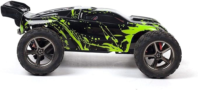 SummitLink Compatible Custom Body Muddy Green Over Black Replacement for 1/16 Scale RC Car or Truck (Truck not Included) ERMN-BG-02