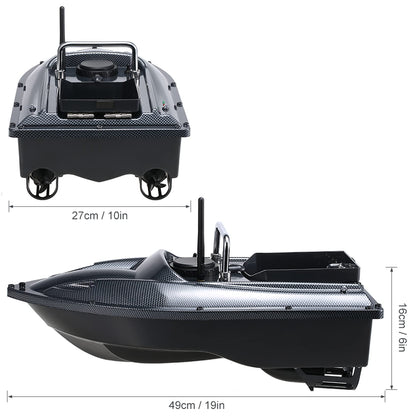 Bait Boat for Fishing RC Fishing Bait Boat for Carp Fishing - 546Yards Remote Control with 3.3lbs Loading (Grey)