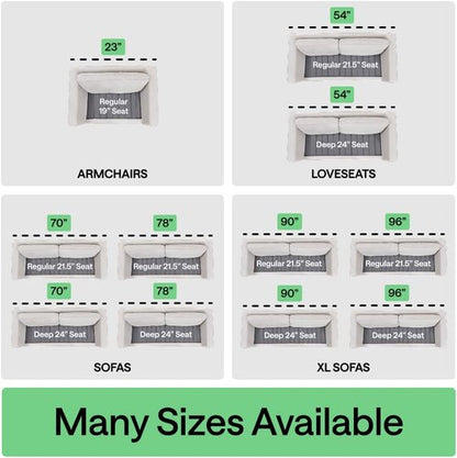 GORILLA GRIP Heavy Duty Couch Cushion Support Board - Fix Sagging Sofas, 21.5 x 54 Inches, Durable Grey Plywood