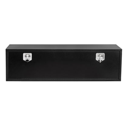 Garvee Steel Underbody Truck Box w/t-Handle Latch, Truck Toolbox for Organization and Storage, Job Box Tool Chest for Pickup Truck Bed, RV, Trailer, 60"x 16"x 13"