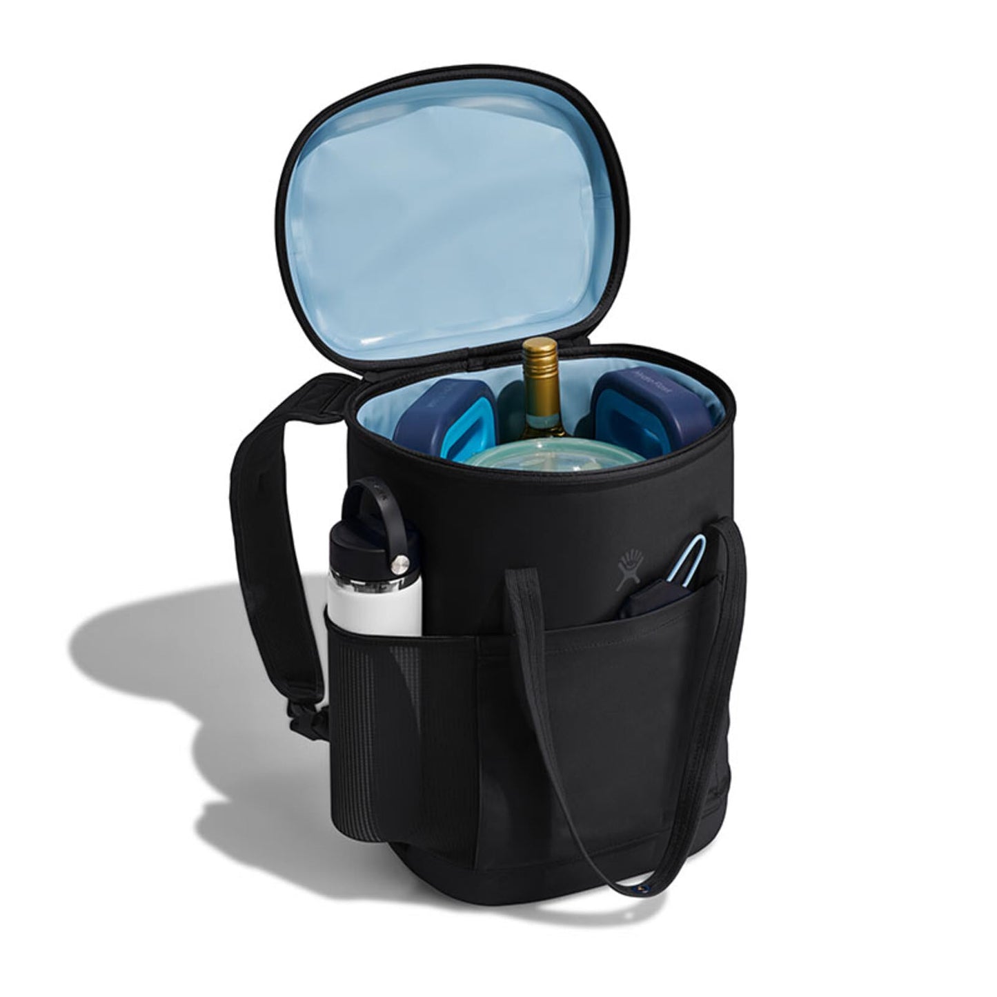 Hydro Flask Cooler Backpack - Insulated Portable Soft Cooler - 20 L Capacity in Black
