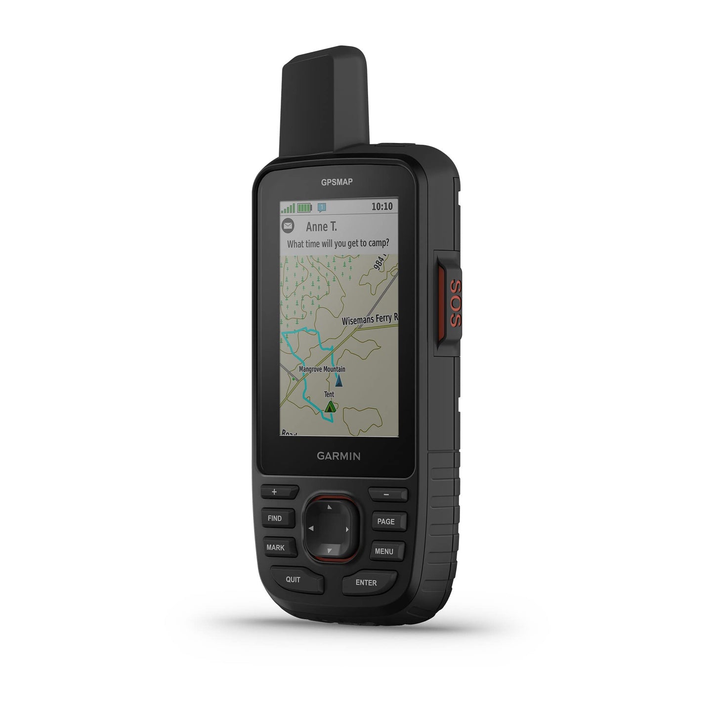 Garmin GPSMAP 67i Rugged GPS Handheld with inReach® Satellite Technology, Two-Way Messaging, Interactive SOS, Mapping (Renewed)