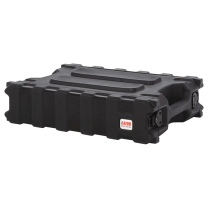 Gator Cases Pro Series 2U Rack Case with Shallow 13" Depth, Roto Molded Made in USA (G-PRO-2U-13)