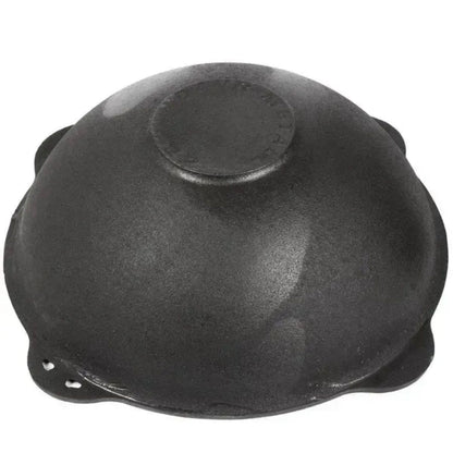 Dutch Oven Pot with Aluminum Lid 10 L (10.5 Quarts) - Camping Dutch Oven - Uzbek Kazan Cast Iron - Cast Iron Cookware Set – Premium Camping Cookware