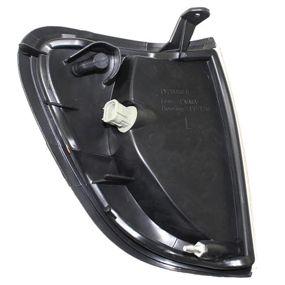 ATOMTEC Headlight Corner Light Assembly Fit For Toyota Tacoma 1997-2000 Black Housing With Bulbs Driver & Passenger Side