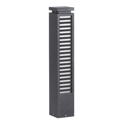 MVBT Outdoor Pathway Lights, 27.6" AC 100-240V Bollard Lights, IP65 Waterproof Path Light, 3000K LED Bollard Landscape Lighting, Modern Commercial Curb Appeal Light for Garden Driveway Sidewalk Lawn