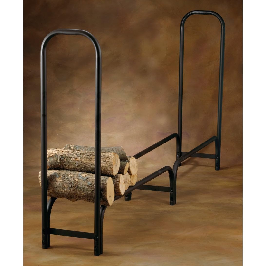 Do it Best Outdoor Firewood Rack - Easy Assembly, Storage Log Rack - 8 Shelves - Metal