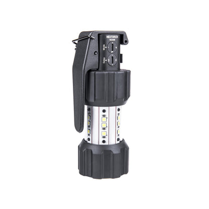 NEXTORCH ND30B Civilian Electronic Distraction Device, 11,000 Lumen Strobe Light & 130dB Audio Output in Rubber for Training, Home Security and Emergency Signaling
