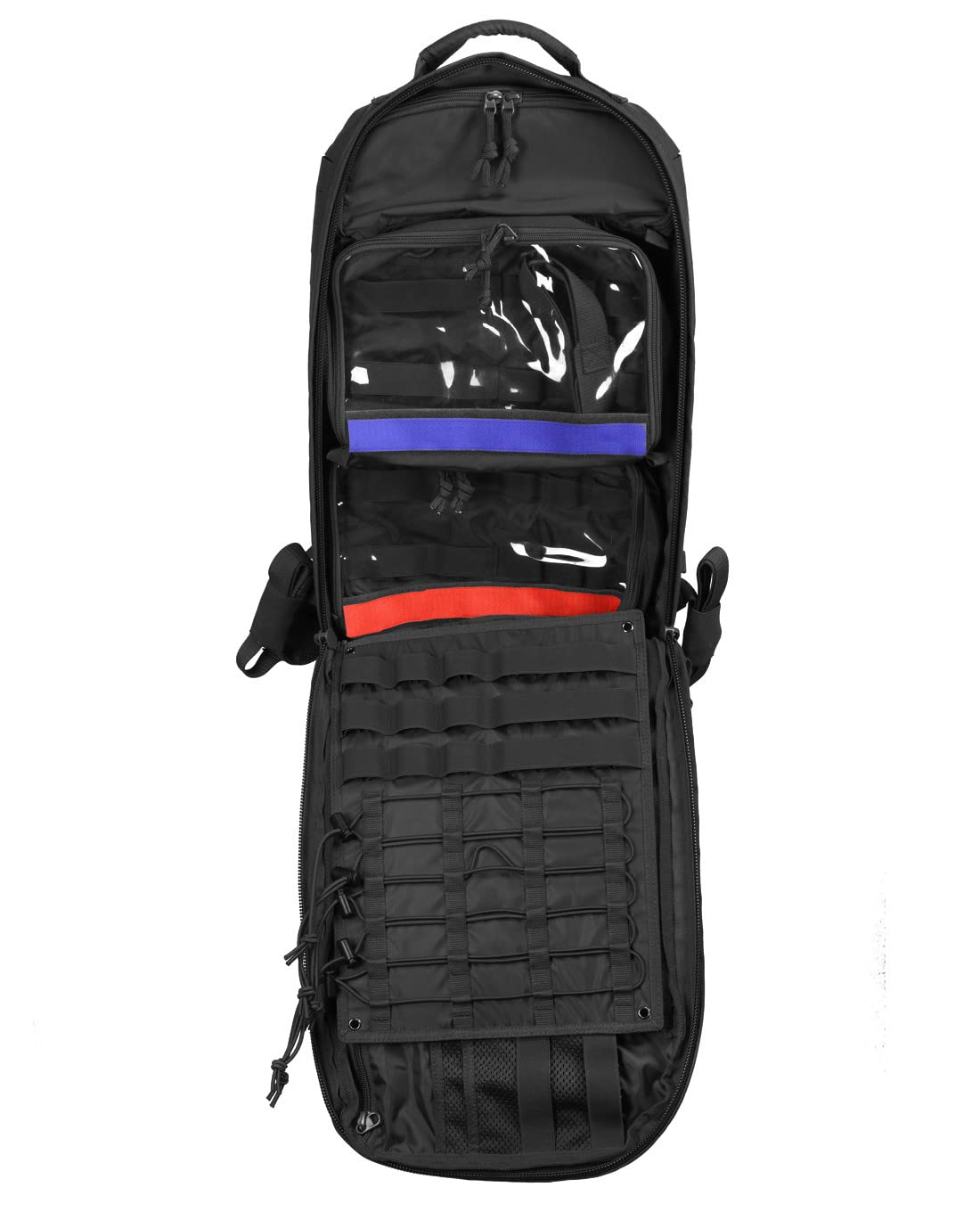Tasmanian Tiger Medic Assault Tactical Medical Backpack MKII - Lightweight MOLLE System Organization for First Aid Survival, Black - One Size