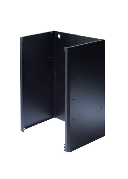 Trinity 24 Inch Garage Wall Storage Cabinet, 22 Gauge Steel, Wall-Mount, Adjustable Shelf and Reversible Door for Tools, Cleaning Supplies, and More, Black