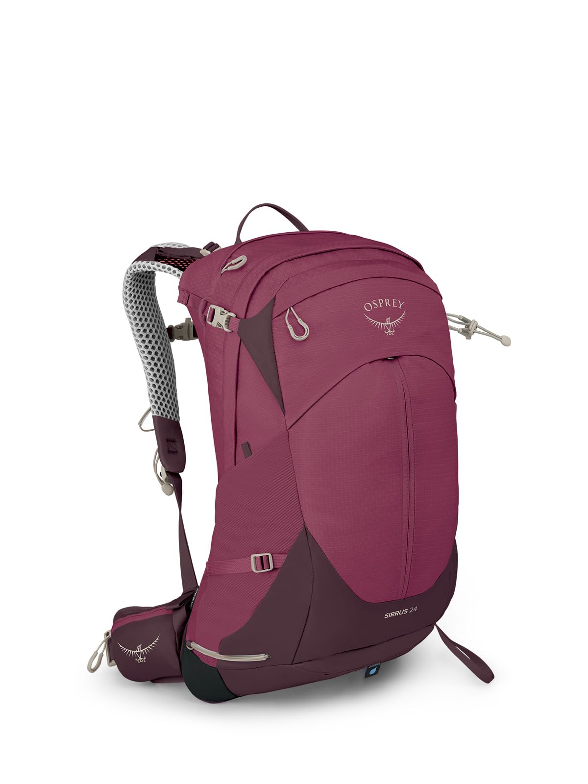 Osprey Sirrus 24L Women's Hiking Backpack, Elderberry Purple/Chiru Tan
