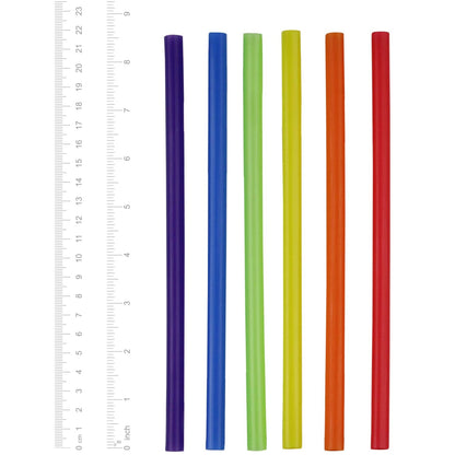 Comfy Package Jumbo Smoothie Boba Straws [200 Pack] Assorted Colors