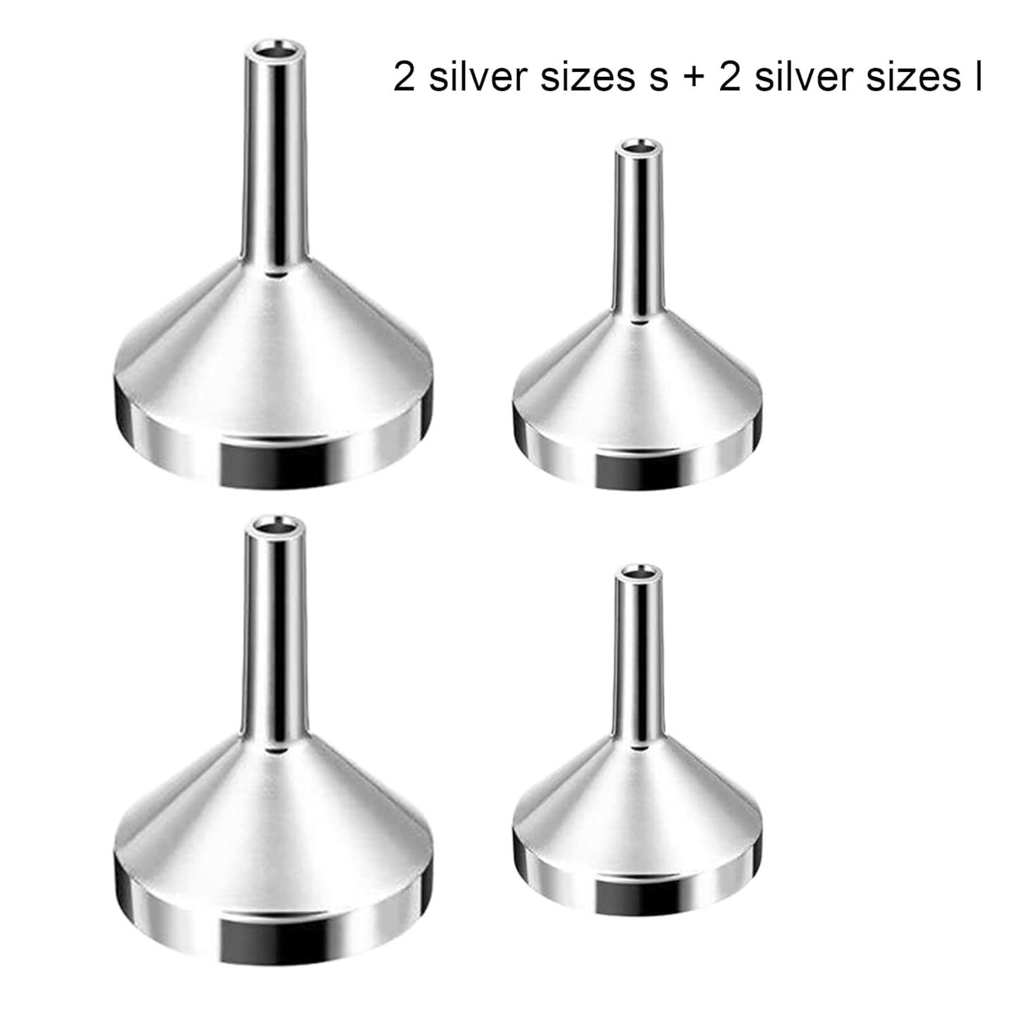 Mini Metal Funnel - Leakproof Essential Oil & Perfume Transfer Tool | Compact Design for Bottles