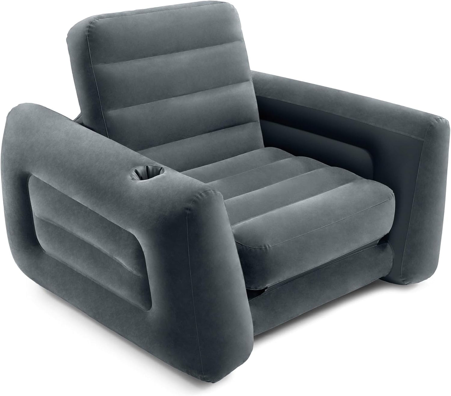 Ytaoeo Portable Inflatable Couch for Camping with Built-in Pump ，Durable Inflatable Furniture Comfortable Blow Up Couch Stylish Outdoor Air Sofa Perfect for Backyard Beach Music Festival Party (Full)