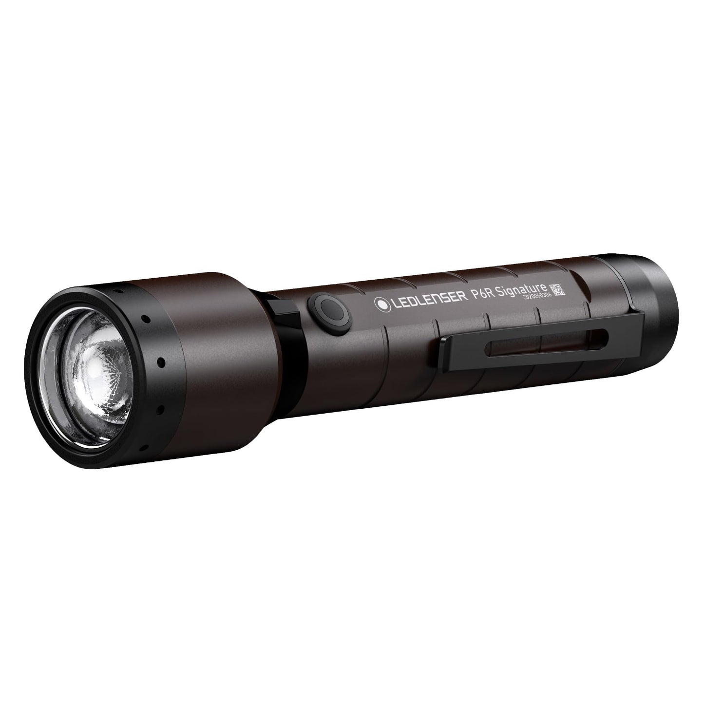 Ledlenser, P6R Signature Rechargeable Flashlight, High Power Premium LED, 1400 Lumens, Waterproof Light for Outdoor Use, Home, Camping, Black