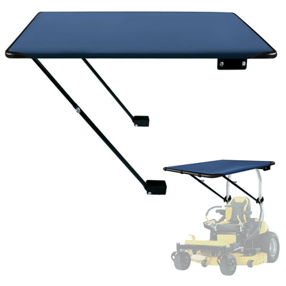 Ajingff Universal Tractor Canopy for ROPS, UV Protection Sunshade Compatible with Compact Tractors, Riding Mowers, Zero Turn Mowers & Lawn Tractors