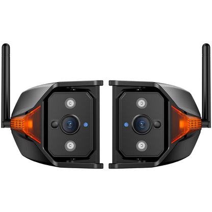 AUTO-VOX RV Backup Camera Wireless with Left and Right Side Cameras, Adjustable Viewing Angle, IR Night Vision, Compatible Only with 3 Channel Monitor for Motorhome, Fifth Wheel, Travel Trailer