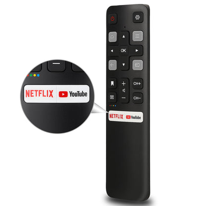 Voice Remote Replacement for TCL Android Smart TVs,RC813 with Google Voice Function