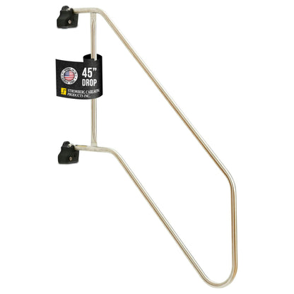 Stromberg Carlson AC-544L Locking Commercial Rail - Mobile Equipment Support - RV Camping Accessories and Travel Trailer Accessories for Step Ladder- 200 lbs Capacity - 36.5" Extension, 45" Height