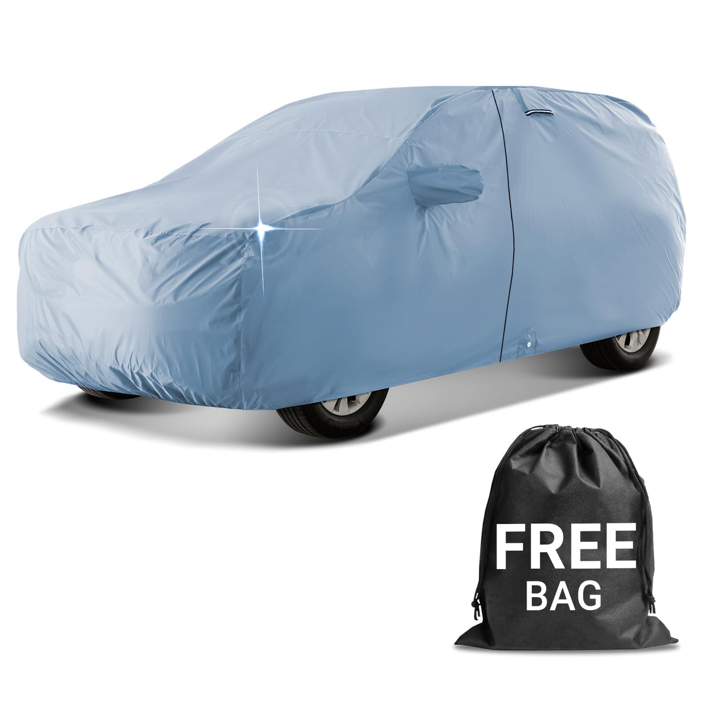 SUV Custom-Fit Car Cover for 2024-2026 Lexu s TX | Waterproof All Weather SUV Cover for UV, Rain, Snow, and Ice. Long-Lasting Quality, Suitable for Both Indoor and Outdoor Use.
