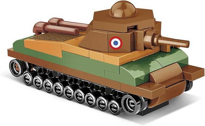 COBI Historical Collection WWII SOMUA S-35 1:72 Scale Tank Building Set 99 Pieces