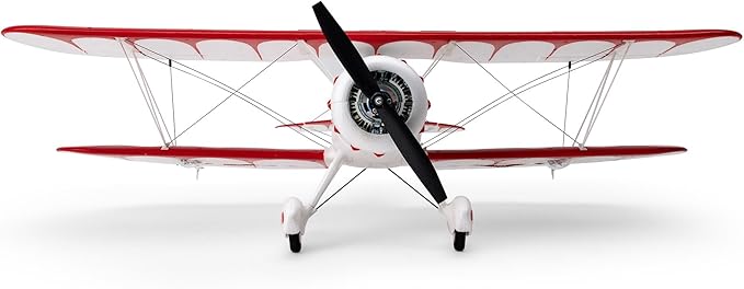 E-flite RC Airplane UMX WACO White BNF Basic Transmitter Battery and Charger Not Included with AS3X &amp Safe EFLU53550