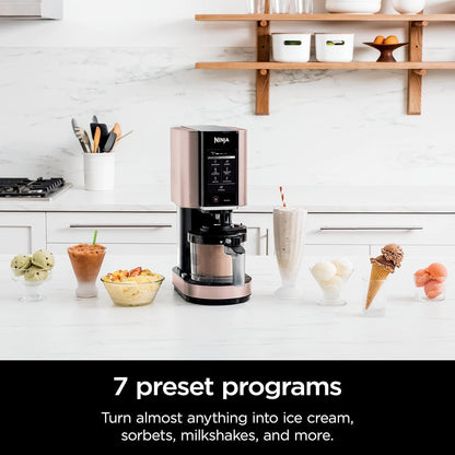 Ninja NC301 CREAMi Ice Cream Maker - 7 One-Touch Programs for Gelato, Sorbet & Smoothie Bowls - Lavender