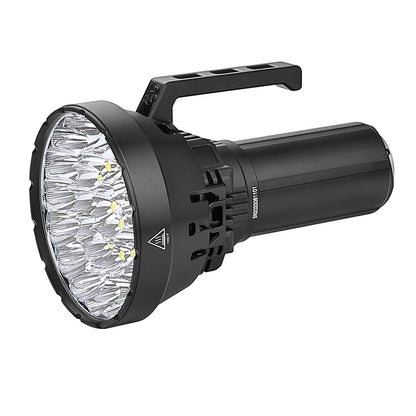 IMALENT MS32 Brightest Flashlight 200,000 Lumens 5,300 ft Beam, USB-C Rechargeable Ultra Bright Light with OLED Display & 8 Modes for Emergency, Search, Rescue