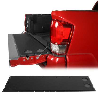 Hooke Road Tacoma Tailgate Panel Flat Cover Protector for 2005-2023 Toyota Tacoma 2nd 3rd Gen, Tail Gate Pad Camping Table, Food-Safe Plastic Cutting Board
