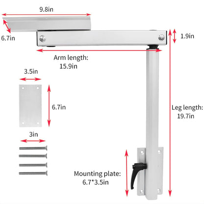 HWHongRV Removable Swivel Table Legs for The Campervan RV Recreational Vehicle or yatch…