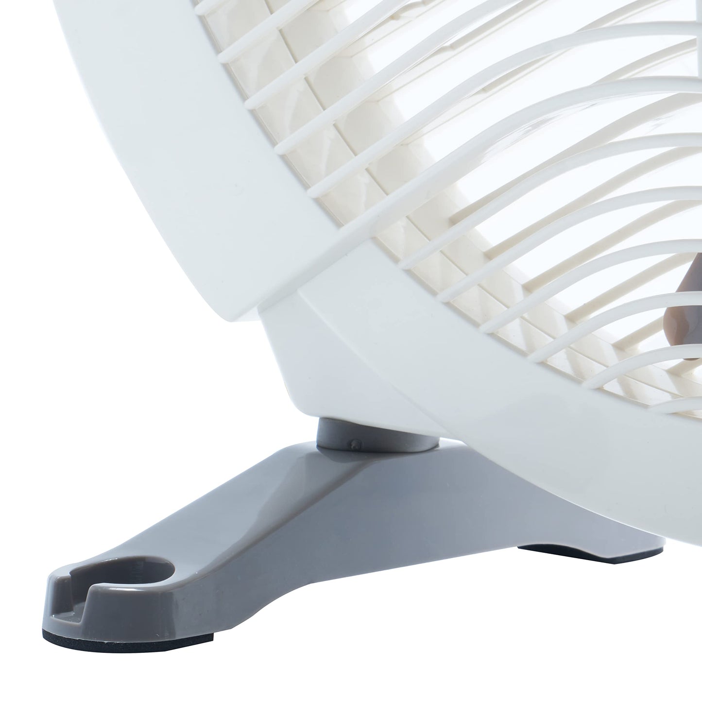 Extreme Max 1229.4089 Rechargeable AC/DC 12 Volt Box Fan with Lithium Battery for RV, Camping, Travel – 12", White