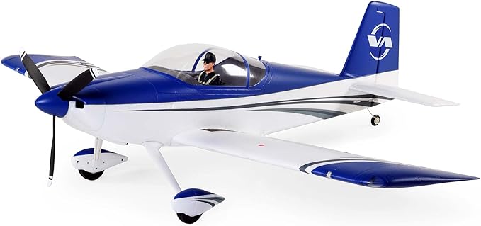 E-flite RC Airplane RV-7 1.1m BNF Basic Transmitter Battery and Charger Not Included with Safe Select and AS3X EFL01850