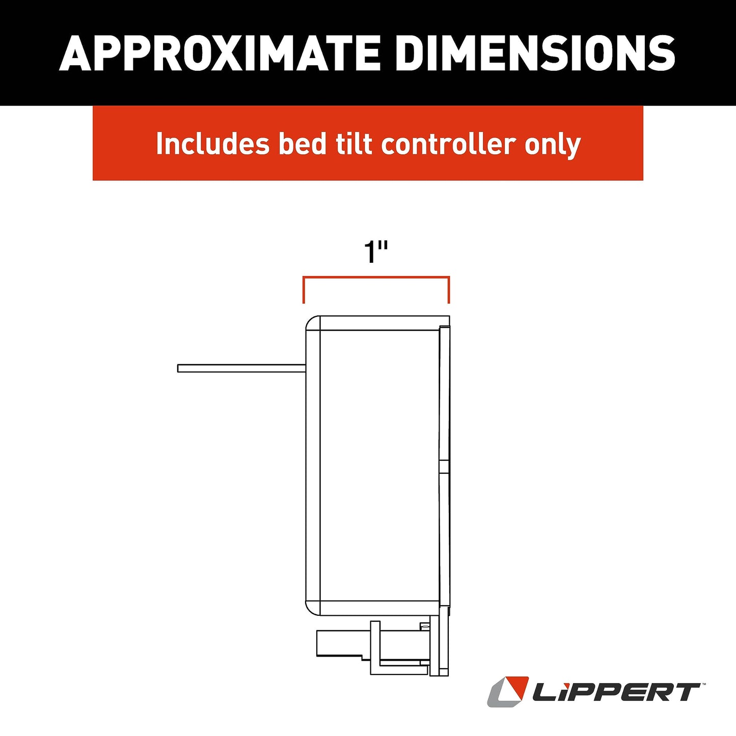 Lippert Hall Effect Replacement RV Bed Tilt Controller Module for 5th Wheel Campers, Travel Trailers, Fits Schwintek Systems, Exact-Match Component - 260793