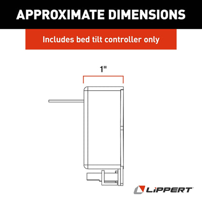 Lippert Hall Effect Replacement RV Bed Tilt Controller Module for 5th Wheel Campers, Travel Trailers, Fits Schwintek Systems, Exact-Match Component - 260793