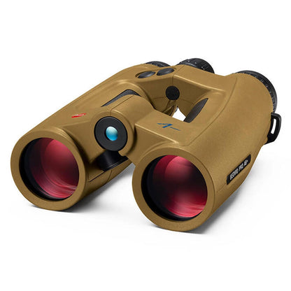 LEICA Geovid Pro Rugged Compact Ergonomic Lightweight Weather-Proof Hunting Rangefinder Binoculars with Built-in Compass, Flat Dark Earth, 10 x 42 AB+