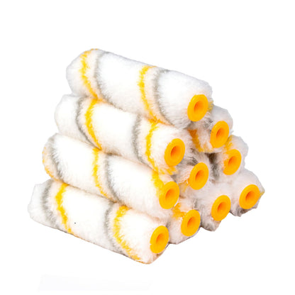 Foam Paint Roller, 10 Pack, 6 Inch High Density Foam Roller, Mini Paint Roller Covers for Smooth Paint Application, No Lint Shedding on Walls, Cabinets, Doors